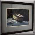 A13. "Forgotten Harvest" Michael J. Weber watercolor still life. 9"h x 12"w 